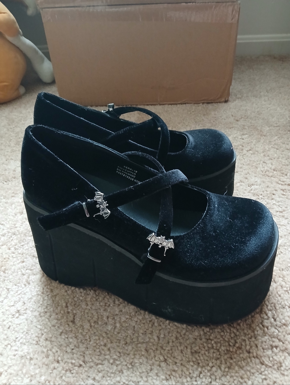 Demonia Bat Clip Shoes
